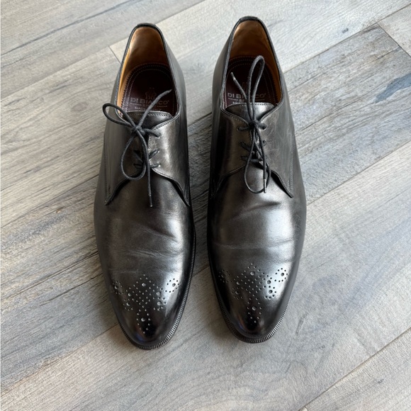Di Bianco Black Leather Italian Dress Shoes main image 6